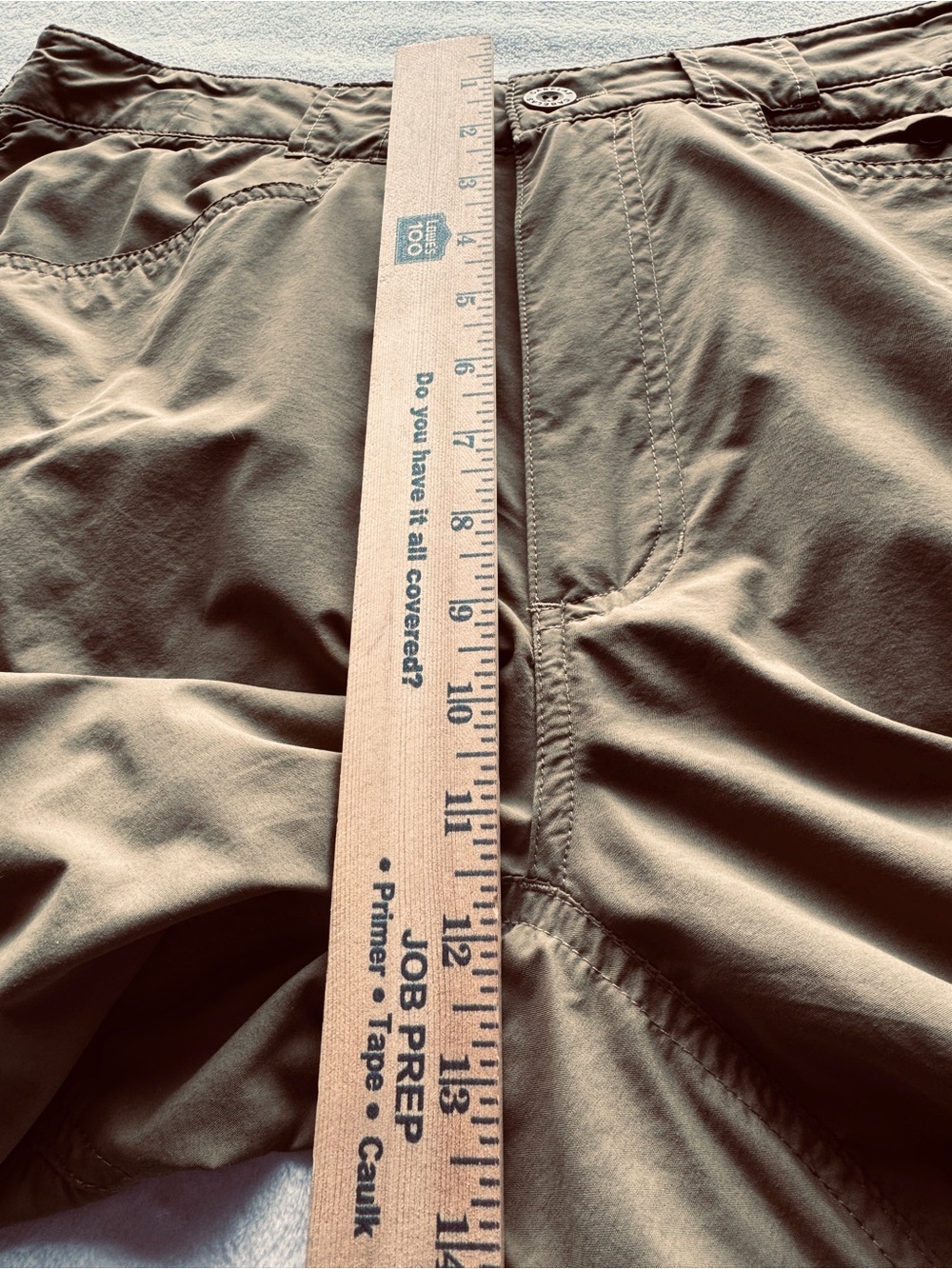 CABELA’SGUIDE WEAR  Women's Straight-Leg Cargo Pants - Tan, pockets galore. - Picture 9 of 11